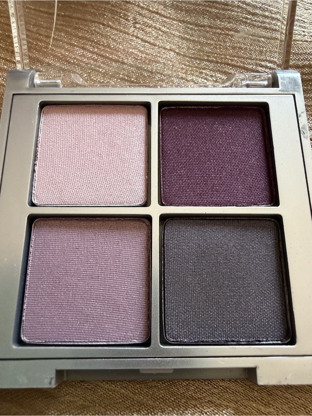 Clinique Eyeshadow Quad Palette — Lilac & Plum Tones